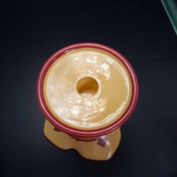 Partylite Tuscan Bohemian Spice Candle Taper Holder Ceramic Floral Design - Picture 6 of 12